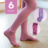 Pack 6 Pantys Primera Capa Unicolor Surtido Ballerina Niña