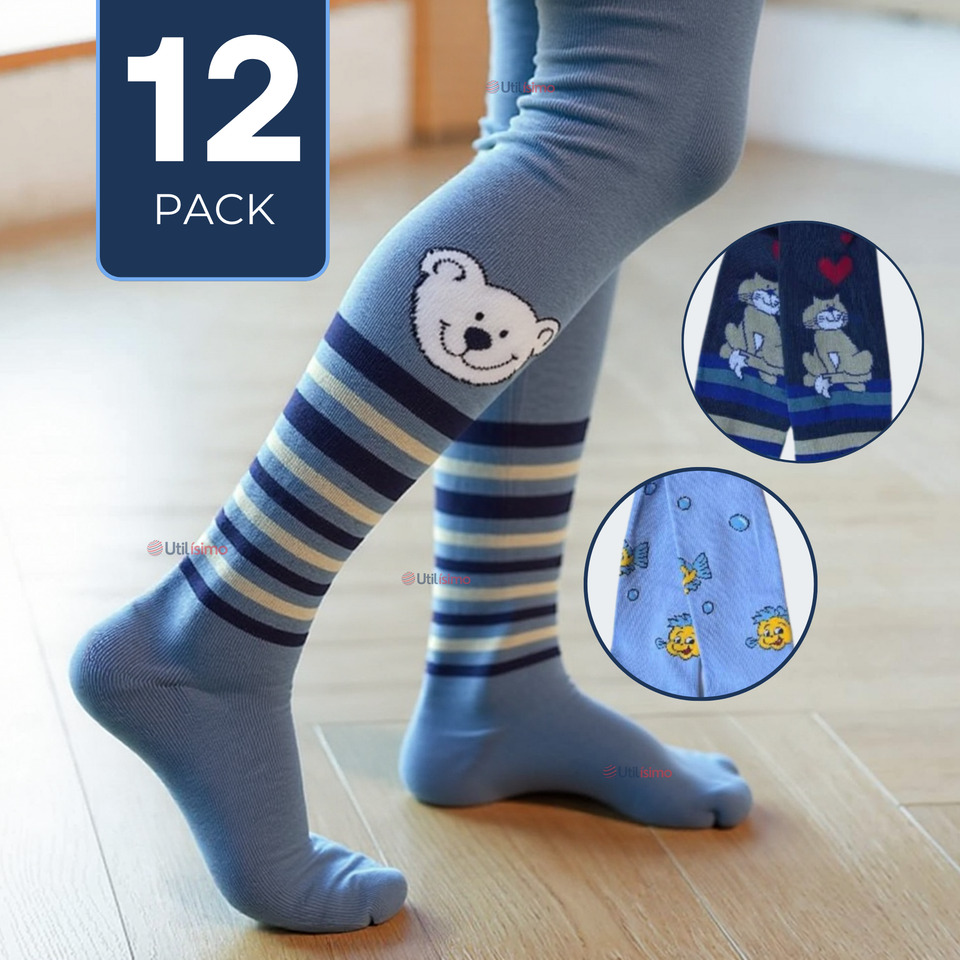 Pack 12 Pantys Primera Capa Diseños Surtidos Ballerina Niño