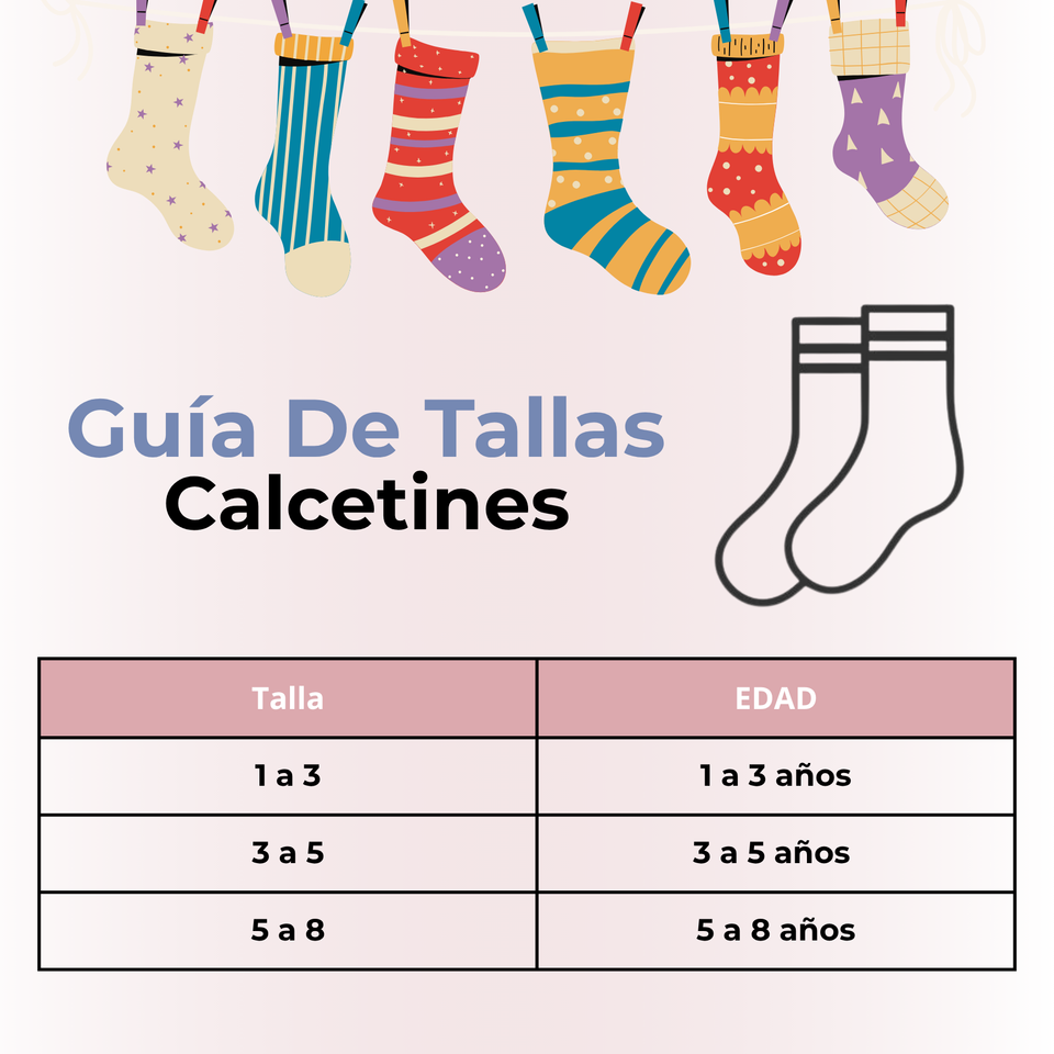 2 pares Calcetines Térmicos Poliéster Peludito Niña Surtidos
