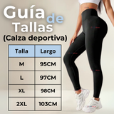 Calza Leggings Push Up Cintura Alta Polar Deportiva Premium Surtido Mujer