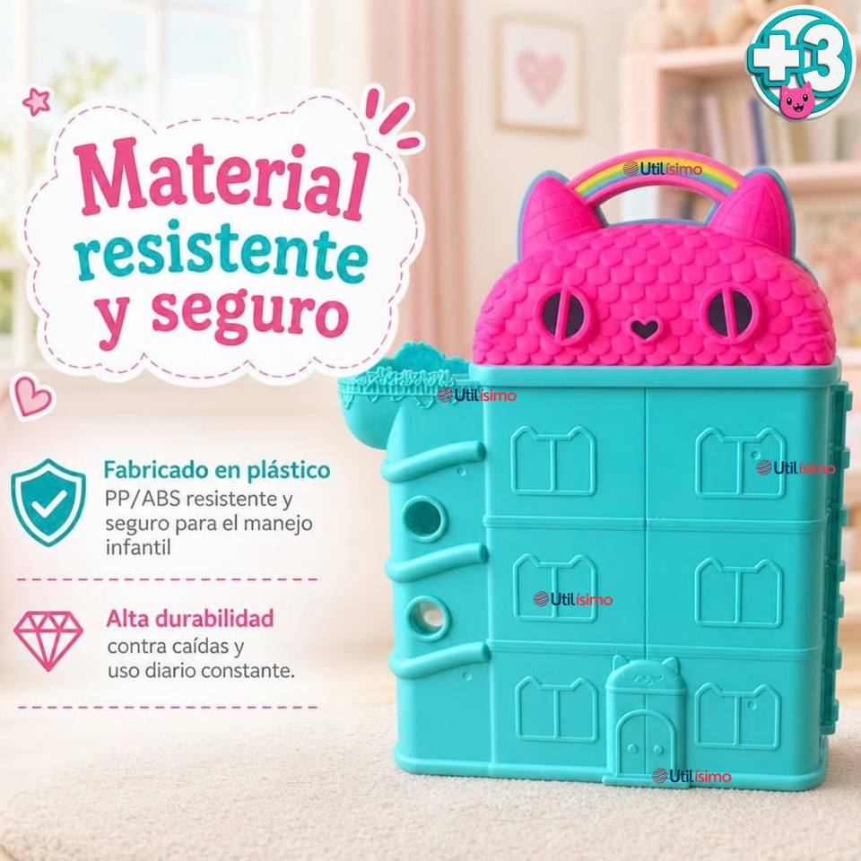 Casa Transportable Gabby's Dollhouse Juguete Infantil Niña