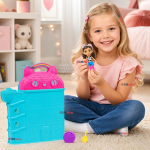 Casa de Muñecas Portátil Gabby's Dollhouse con Accesorios Juguetes NIña