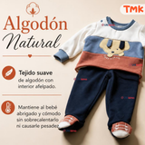 Conjunto 2 Piezas 100% Algodón Tedmimak Niño Cute Baby