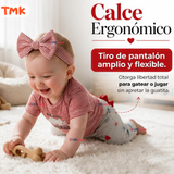 Conjunto 3 Piezas 100% Algodón Tedmimak Niña Dino Girl