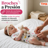 Conjunto 3 Piezas 100% Algodón Tedmimak Niña Sweet Heart