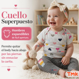 Conjunto 3 Piezas 100% Algodón Tedmimak Niña Sweet Heart
