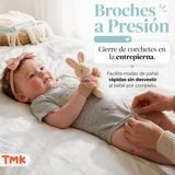 Conjunto 3 Piezas 100% Algodón Tedmimak Niña Baby pet