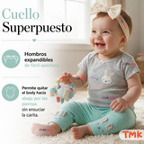 Conjunto 3 Piezas 100% Algodón Tedmimak Niña Baby pet
