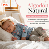 Conjunto 3 Piezas 100% Algodón Tedmimak Niña Sweet Flower