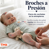 Conjunto 3 Piezas 100% Algodón Tedmimak Niño Baby Bear