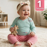 Conjunto 3 Piezas 100% Algodón Tedmimak Niña Princess
