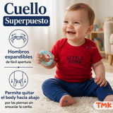 Conjunto 3 Piezas 100% Algodón Tedmimak Niño Little Hunk