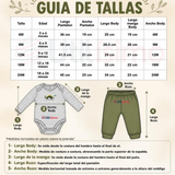 Conjunto 3 Piezas 100% Algodón Tedmimak Niño Baby Dino