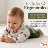 Conjunto 3 Piezas 100% Algodón Tedmimak Niño Baby Dino