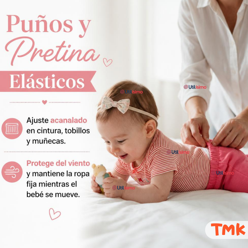 Conjunto 3 Piezas 100% Algodón Tedmimak Niña Family Favorite