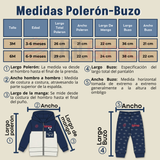 Conjunto 2 Piezas Buzo Pantalón Y Polerón De Algodón Azul Tortuga Bebé Niño