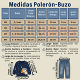 Conjunto 2 Piezas Buzo Pantalón Y Polerón Azul Bebé Niño
