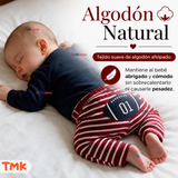 Conjunto 3 Piezas 100% Algodón Tedmimak Niño Stripes Baby
