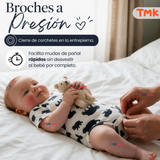 Conjunto 3 Piezas 100% Algodón Tedmimak Niño Baby Bear