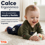 Conjunto 3 Piezas 100% Algodón Tedmimak Niño Baby Bear