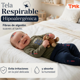 Conjunto 3 Piezas 100% Algodón Tedmimak Niño Baby Bear