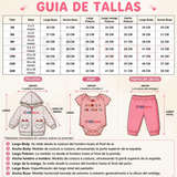 Conjunto 3 Piezas 100% Algodón Tedmimak Niña Family Favorite