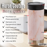 Vaso Térmico Contigo® Mug Huron Rose Quartz 473 ML Tecnología SNAPSEAL™