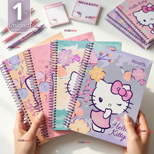 Cuaderno Universitario Hello Kitty 150 Hojas Tapa Gruesa Proarte Diseño Surtido