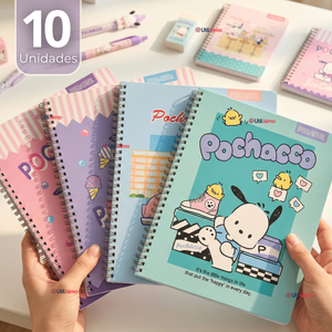 Pack 10  Cuadernos Universitarios Pochacco 100 Hojas Proarte Diseño Surtido