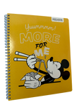 Pack 1 Cuaderno Universitario Mickey Matemática 7mm 100 HOJAS