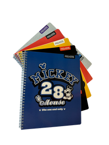 Pack 5 Cuadernos Universitario Mickey Matemática 7mm 100 HOJAS