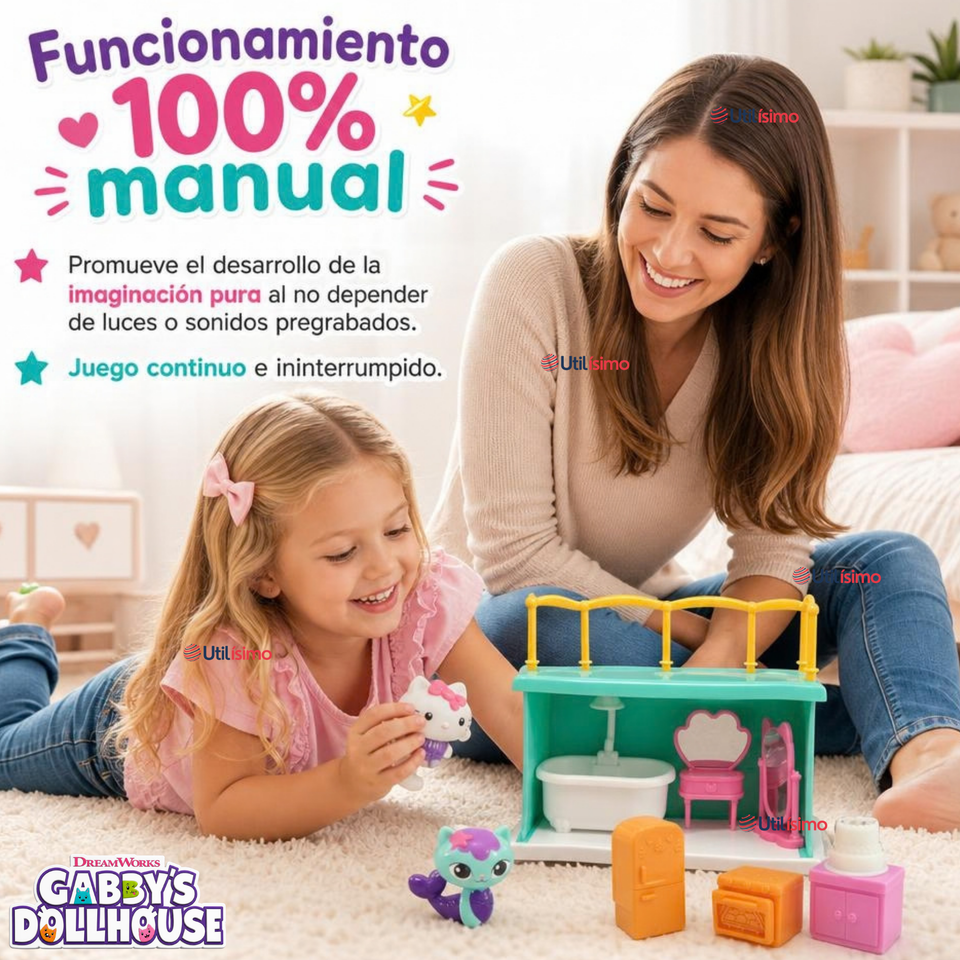 Habitación Surtida Gabby's  Dollhouse Juguete Para Niña