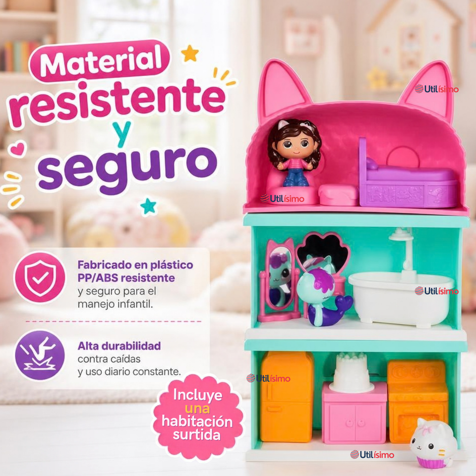Habitación Surtida Gabby's  Dollhouse Juguete Para Niña