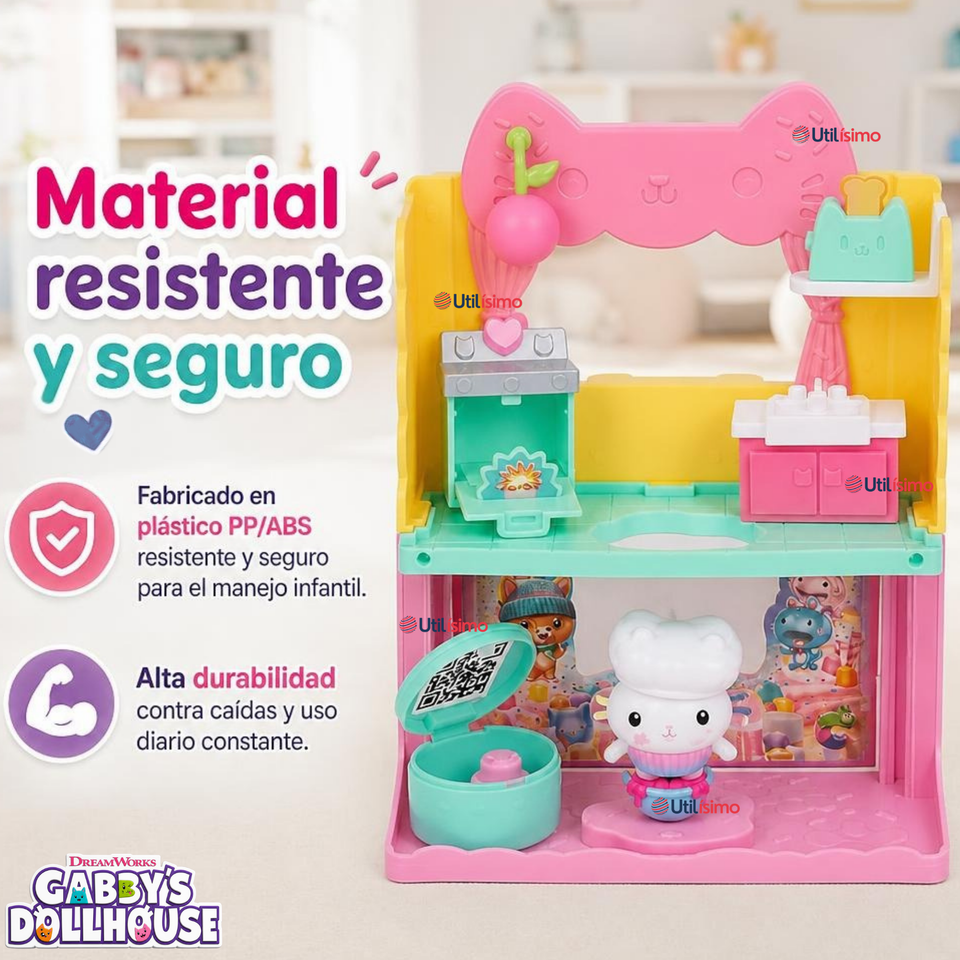 Habitacione Gabby´s Dollhouse Cakey Cat Juguete Infantil Niña