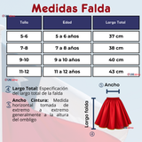 Traje Tirana Diablada Rojo 3 Piezas Niña Baile Típico Fiestas Patrias