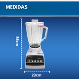 Licuadora Oster® de 10 velocidades blanca