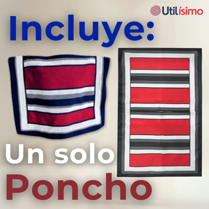 Poncho Manta Huaso Cueca Fiestas Patrias Para Niños