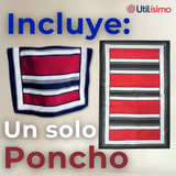 Poncho Manta Huaso Cueca Fiestas Patrias Para Niños