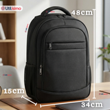 Mochila Multifuncional Ejecutiva Escolar Viaje Cabina Notebook Impermeable Resistente 48cm Negro 25L