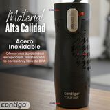 Vaso Térmico Contigo 473ml West Loop 3.0 Ally Love Acero Inoxidable Licorice