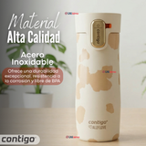 Vaso Térmico Contigo 473ml West Loop 3.0 Ally Love Acero Inoxidable Oatmilk