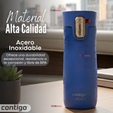 Vaso Térmico Contigo 473ml West Loop 3.0 Ally Love Acero Inoxidable Stellar