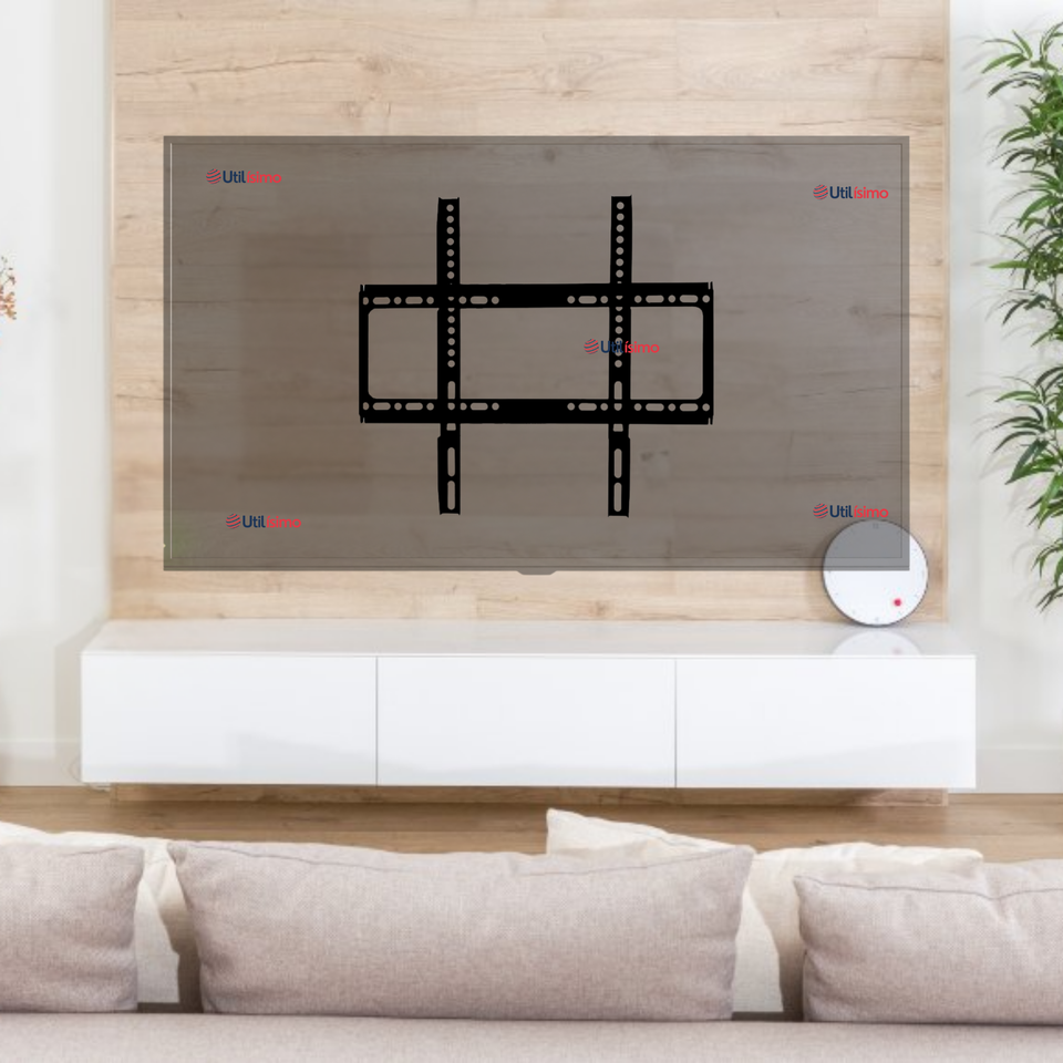 Soporte TV Pared Fijo 50Kg 26 a 63 Pulgadas 26 27 28 29 30 32 37 39 40 42 43 46 47 48 49 50 55 58 60 62 63