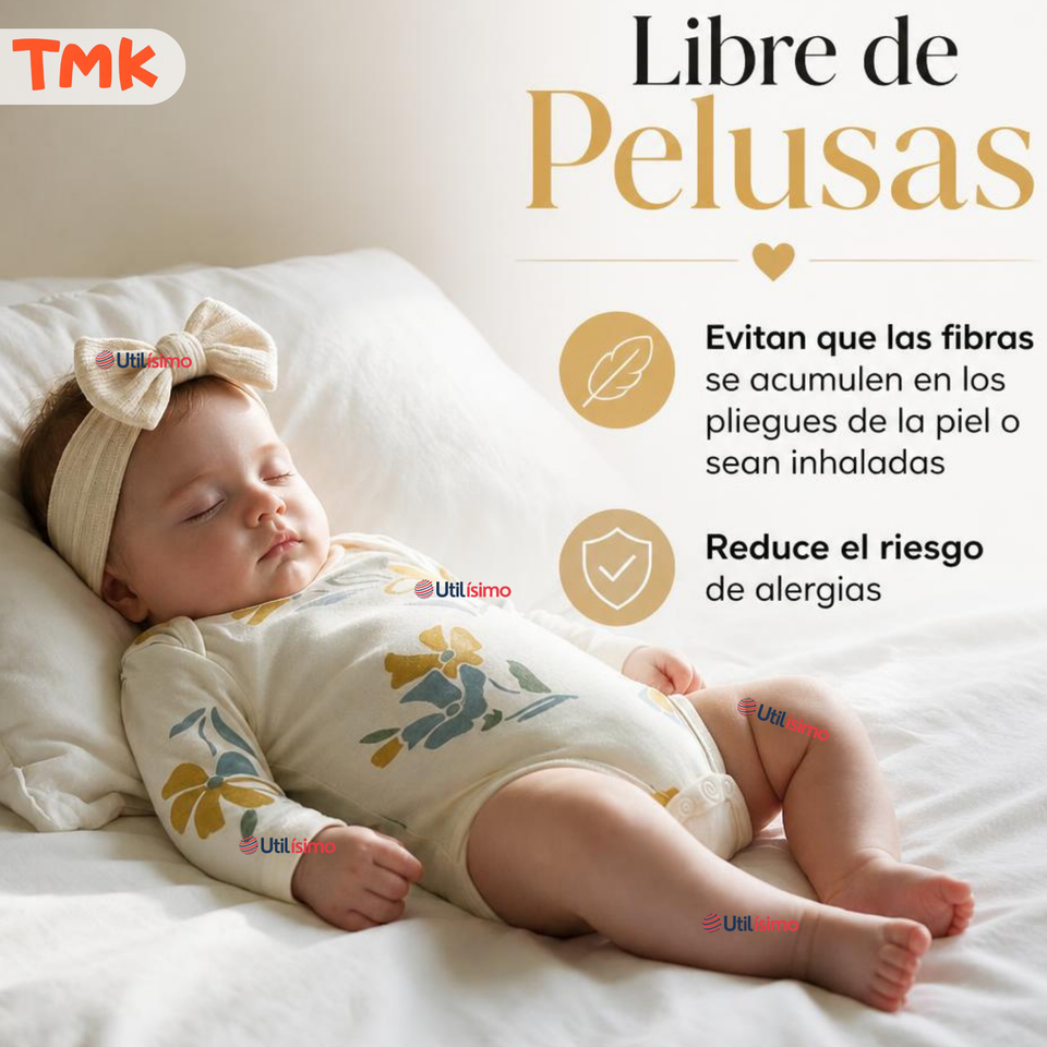 Pack 4 Bodys Manga Larga %100 Algodón Tedmimak Niña Baby sunny