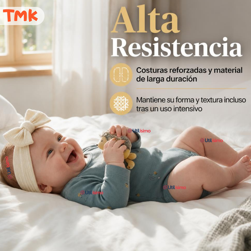 Pack 4 Bodys Manga Larga %100 Algodón Tedmimak Niña Baby sunny