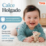 Pack 4 Bodys Manga Larga %100 Algodón Tedmimak Niño Baby Dino