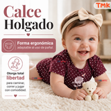Pack 4 Bodys Manga Corta 100% Algodón Tedmimak Bebé Niña Violet
