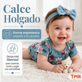 Pack 4 Bodys Manga Corta 100% Algodón Tedmimak Bebé Niña Flower