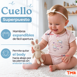 Pack 4 Bodys Manga Corta 100% Algodón Tedmimak Bebé Niña Flower