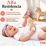 Pack 4 Bodys Manga Corta 100% Algodón Tedmimak Bebé Niña So Pink
